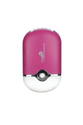 Mini ventilateur USB pour extension de cils (rose)