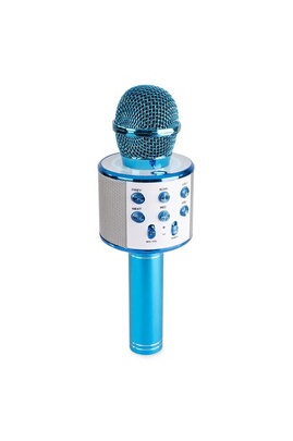 Microphone GENERIQUE Micro de karaoké Max KM01 2-en-1 : enceinte