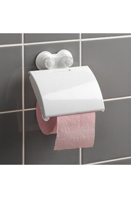 Porte papier toilette GENERIQUE Dérouleur Papier WC Ventouse 15cm