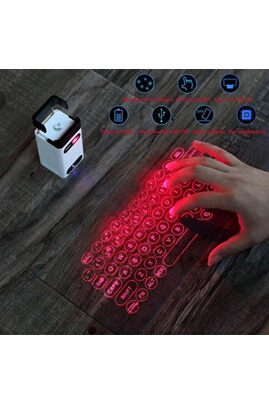 Clavier pour tablette GENERIQUE Clavier virtuel laser portable et