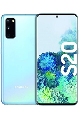 Smartphone Samsung Galaxy S20 - Smartphone Portable débloqué 4G (Ecran: 6.2  pouces - 128 Go - Double Nano-SIM - Android) - Bleu