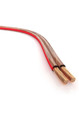 15m Câble d'enceinte (2x4 mm² câble Haut-Parleur HiFi Made in Germany, du  cuivre Pur, avec marquage de polarité) Pro Series