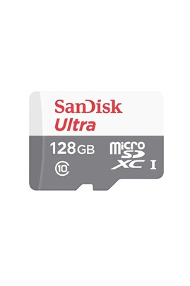 Carte mémoire micro SD Sandisk Ultra - Carte mémoire flash (adaptateur  microSDXC vers SD inclus(e)) - 128 Go - UHS-I / Class10 - microSDXC UHS-I