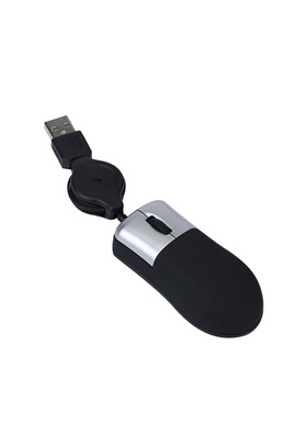 Souris Non renseigné Souris Filaire Mini USB Rétractable Pour