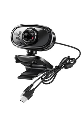 Webcam Non renseigné Caméra Web d'appels Vidéo PC Bureau de HD 1080P  avec Micro - Noir