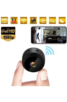 Mini Camera Espion sans Fil HD 1080P Spy Caméra de Surveillance