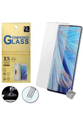 Protection d'écran pour smartphone Htdmobiles Film de protection vitre  verre trempe transparent pour Oppo Find X2 Neo 