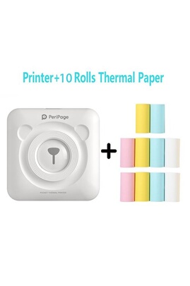 Imprimante photo PeriPage Mini imprimante thermique Bluetooth