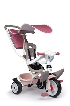 Tricycles Smoby Tricycle baby Balade Plus Rose