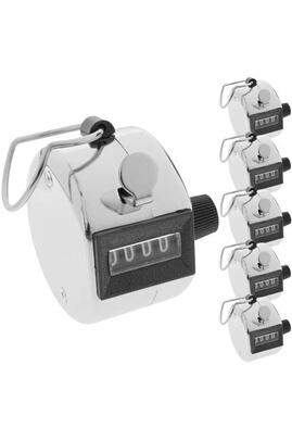 Accessoires maison connectée BeMatik Compteur de personnes manuel à 4  chiffres 6 unités