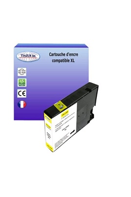 Cartouche compatible Canon PGI-2500 - pack de 4 - noir, jaune