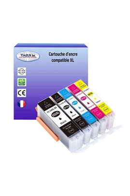 Pack 5 cartouches compatibles CANON imprimante PIXMA IX6850