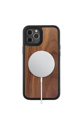 Coque et étui téléphone mobile Woodcessories Coque magnétique pour iPhone  12 Pro Max en bois véritable EcoBump avec Aimant