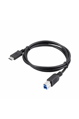 Cables USB CABLING ®Câble d'imprimante USB C 1 m, USB 3.0, Noir, USB C  vers USB B, transfert de données