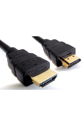 Connectique et chargeur console GENERIQUE Cable HDMi 1.3 Double blindage  contacts or 2,50m PS3/XBOX360 HobbyTech