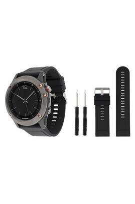 Bracelet de montre en silicone pour Garmin Forerunner 935