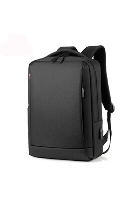 Sac à dos imperméable homme ordinateur portable 15.6 pouces avec chargement  USB - Noir