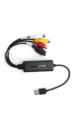Acquisition vidéo GENERIQUE Carte d'acquisition audio vidéo USB 2.0  pour WIN10 noir