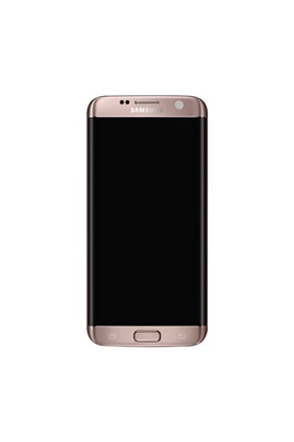 Kit de réparation smartphone Samsung Bloc Complet pour Galaxy S7 Edge Écran  LCD Vitre Tactile original Rose champagne