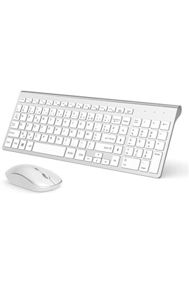 Kit clavier et souris sans fil ergonomique