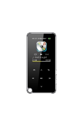 Lecteur MP3/MP4 Bluetooth 5.0 - Écran tactile - 64 Go - Avec Radio FM et  enregistreur