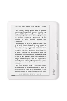 Kobo SleepCover Basic pour Clara 2E Bleu Océan - Liseuse eBook