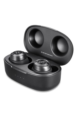 Ecouteurs Chronus Écouteurs sans fil, Écouteurs Stéréo Intra-auriculaires  Bluetooth 5.0, Micros Intégrés(Rouge）