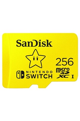 Carte mémoire microSDXC pour Nintendo Switch 256 Go