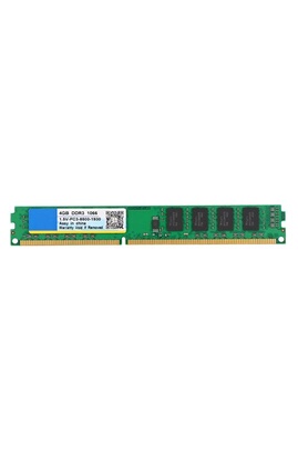 Mémoire RAM GENERIQUE Mémoire RAM d'ordinateur de bureau Xiede DDR3  1066 4G 240pin pour Intel/AMD