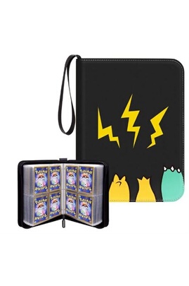 Album photo papeterie Haobuy Albums de rangement de cartes Pokémon pour  enfant cadeau cahier de collection, peut contenir 400 psc - F style