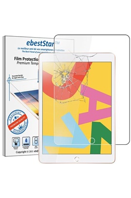 Protection d'écran pour tablette EbestStar Verre trempé pour iPad 10.2  (2019, 2020, 2021) Anti-Casse, Anti-Rayure, Pose sans Bulles