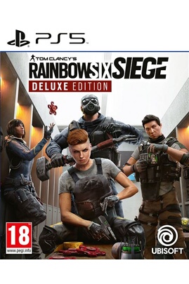 PlayStation Ubisoft Deluxe 5 | Darty Six Siege PS5 Rainbow Edition