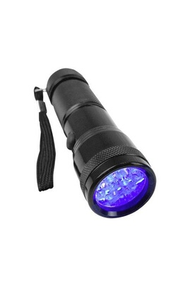 Berger & Schröter UV 395-400 nm Ampoule LED UV Lampe de poche avec