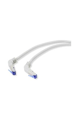 Câble réseau Ethernet (RJ45) vert catégorie 6A S/FTP