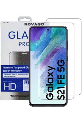 Lot / Pack de 2 Films Verre Trempé Pour Samsung Galaxy S21 FE 5G