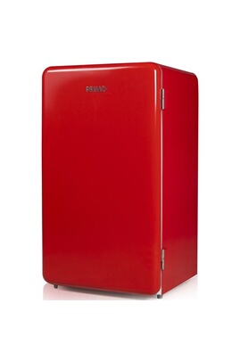 Refrigerateur bar Primo PR109RKR Réfrigérateur Table Top RETRO - 93L - F -  Rouge