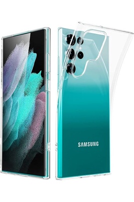 Coque et étui téléphone mobile XEPTIO Coque pour Samsung Galaxy S22 ULTRA 5G  Souple Transparente Bumper en Gel TPU Invisible
