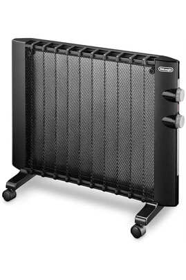 radiateur rayonnant mobile ou fixe 1000W noir