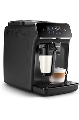 Cafetière filtre Philips Machine à café entièrement automatique de 1,8L  1500W noir gris