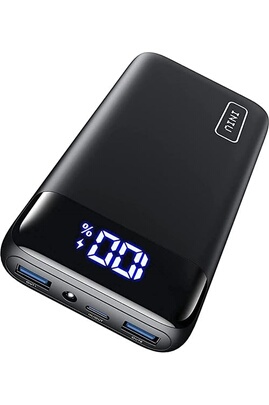 Batterie externe GENERIQUE INIU Batterie Externe 20000mAh (USB C 22,5W  PD3.0 QC4.0, LED, 3 Sorties, Lampe de poche)