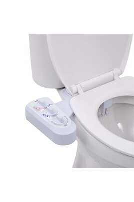 Lunette WC vidaXL Accessoire siège toilette et eau chaude et