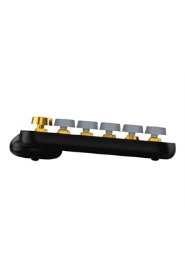 Clavier Logitech POP Keys - Clavier - sans fil - Bluetooth LE, Bluetooth 5.1  - QWERTY - International US - commutateur : Brown Tactile - explosion