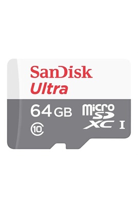 Ultra - Carte mémoire flash (adaptateur microSDXC vers SD inclus(e)) - 64  Go - UHS-I / Class10 - microSDXC UHS-I