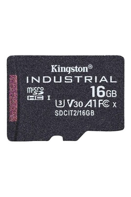 Industrial - Carte mémoire flash - 16 Go - A1 / Video Class V30 / UHS-I U3  / Class10 - microSDHC UHS-I