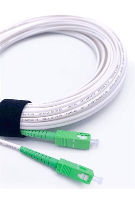 Cable Fibre Optique SC APC / SC UPC Jarretière Freebox Free 20m VENDEUR  FRANCAIS