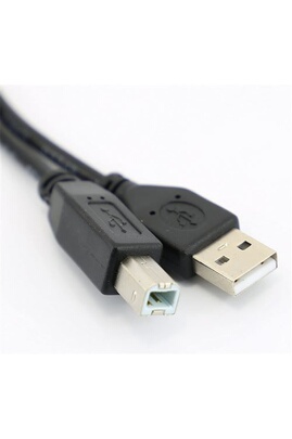 Ineck - INECK® 5M Câble Imprimante USB 2.0 A Mâle vers USB B Mâle Câble  Printer Scanner pour Canon MG5750 HP ENVY 4520 HP deskjet 3720 Epson XP245  Brother DCP-L2520DW - Câble