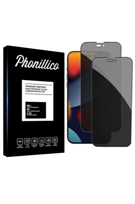 Protège écran PHONILLICO iPhone 14 Pro - Verre Anti Espion x2