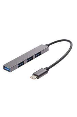 Hub USB GENERIQUE Concentrateur USB Type-C vers USB Type-A avec 4