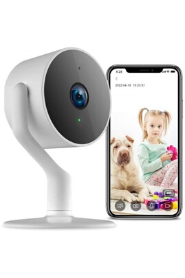 Caméra de surveillance GENERIQUE Caméra de surveillance intérieur sans fil  HD eco4life