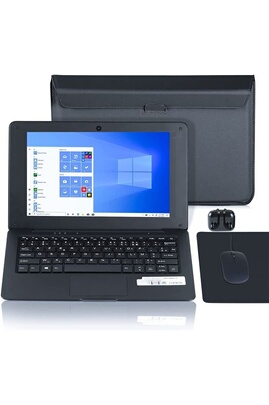 Ordinateur Portable PC 15,6 Pouces Windows 10 FHD Ultra-Mince Portable  Notebook- 8 Go de